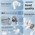 New wireless Bluetooth headset TWS headset with microphone stereo sports in-ear headset touch long standby. 