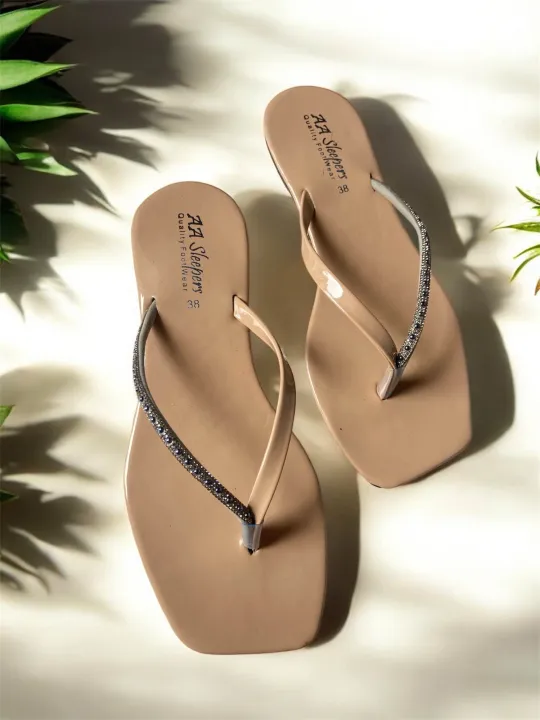 Women Flat 2stap Slippers