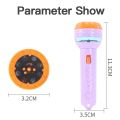 Projector Flash light Toy for kids fun, Kids Flash light , Kids Flash light for fun and learning process. 