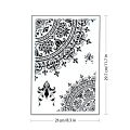 A4 DIY Craft Layering Dreamcatcher Stencil For Walls Painting Scrapbooking Stamping Album Decorative Embossing Paper Card.