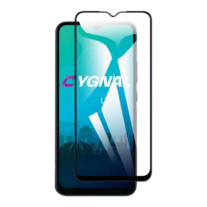 DCode Cygnal 2 Lite Screen Protector 9D Tempered Glass - Full Glue Curved Edge Protection