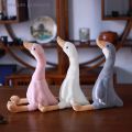1PC Cute Long Neck Goose Stuffed Plush Doll Soft Plushie Animal Toy for Kids Baby Children Birthday Gifts. 