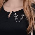 1 PC fashion lapel pin brooch love Accessories Women men brooches jewelry New Rhinestone Brooch Crown Crystal brooches for. 