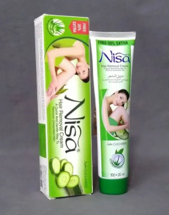 Nisa%20Hair%20Removal%20Cream%20cucumber%20120%20ml%20-%20Image%203