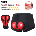 NEWBOLER Breathable Cycling Underwear Cycling Shorts 5D Gel Pad Shockproof Bicycle Underpant MTB Road Bike Underwear Man Shorts.