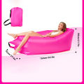 Outdoor Lazy Inflatable Sofa Portable Picnic Camping Inflatable Mattress Beach Sofa Air Sofa Muscle Relaxation.