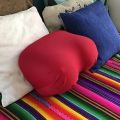Memory Foam Breast Pillow Neck Cushion Soft Back Support Pillow Sleep Pillow for Men and Women.