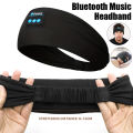 Sports Headbands Wireless Bluetooth Headphone Headband Sleeping Music Eye Mask Soft Elastic Yoga Hairbands Outdoor Sweatbands.