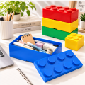 Building Blocks Storage Box Desktop Makeup Cosmetic Box Space Saving Office Storage Box for Jewelry Sundries Pen. 