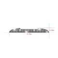 Bling Rhinestone Car Door Handle Scratch Protectors Suitable For All Cars Vehicles SUVs Side Mirrors Car Door Edge Guards Amagi. 