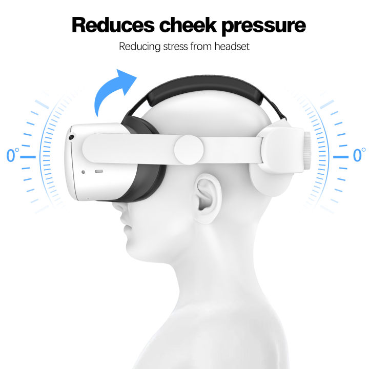 HUADAI%20design%20Comfort%20Head%20Strap%20AccessoriesCompatible%20with%20Oculus/Meta%20Quest%202/3/%203S,%20Elite%20Strap%20Replacement%20%20VR%20Accessories%20-%20Image%203