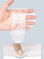 Non Slip Silicone Insoles for Shoes Orthotic Arch Support Insole Soft Shoe Inserts Sport Anti-slip Template Man Women Shoe Sole. 