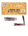 Super Doll Nail Clipper Nail Cutter (Medium) - 2pc Set. 