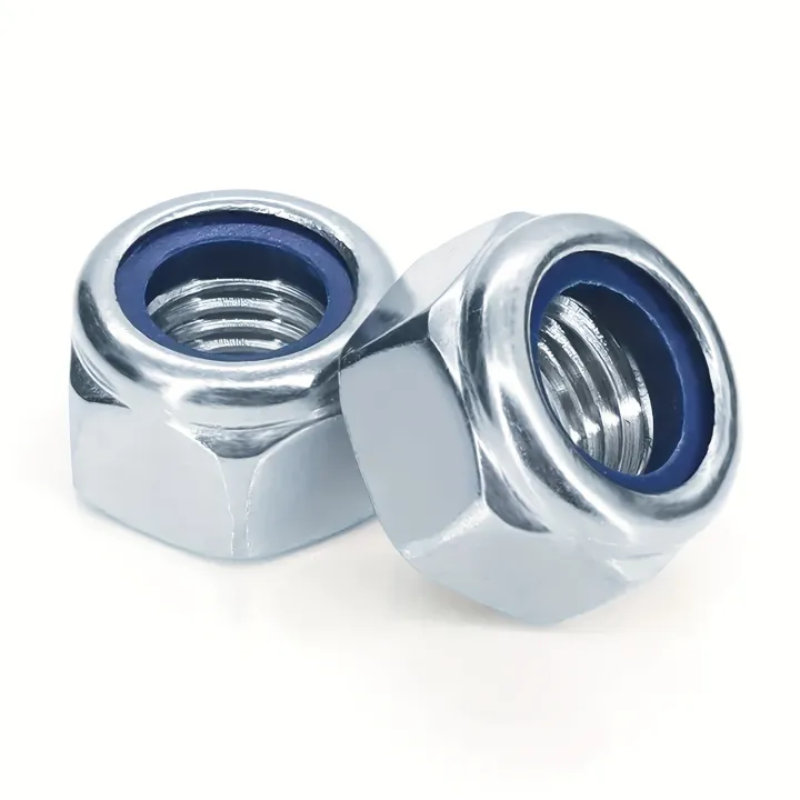 304%20Stainless%20Steel%20DIN985%20Nylon%20Lock%20Nut%20Insert%20Hexagonal%20Self-pressing%20Silvery%20M4M5M6M8M10M12%20-%20Image%204