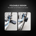 1 Pair Bicycle Rear Pedals Footrest Foldable Design Non-slip and Durable Electric Bike Footpegs Mountain Bikes Rear Pedals. 