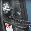 Foldable Car Roof Rack Step Car Door Step Universal Latch Hook Auxiliary Walking Car Foot Pedal Aluminium Alloy Safety Hammer. 