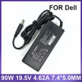AC Adapter 19.5V 4.62A 90W 7.4*5.0mm AC Laptop Charger For  E4300 E5410 E6320 E6400 E6430 3521 Power Adapter. 