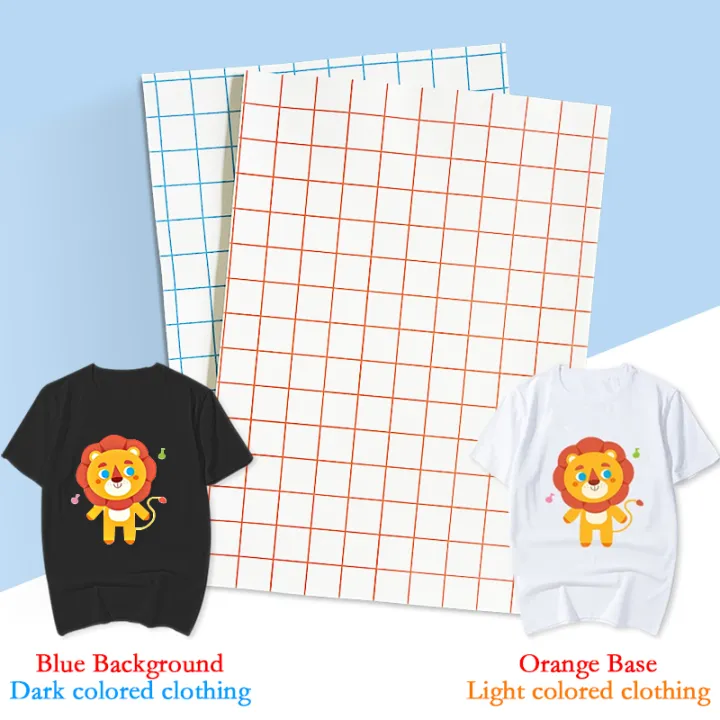 A4%2010/20%20Sheets%20Inkjet%20Heat%20Transfer%20Paper%20Cotton%20T-Shirt%20Dark%20Black%20Transfer%20Paper%20%20Light%20White%20Paper%20For%20100%25%20Cotton%20Fabric%20-%20Image%204