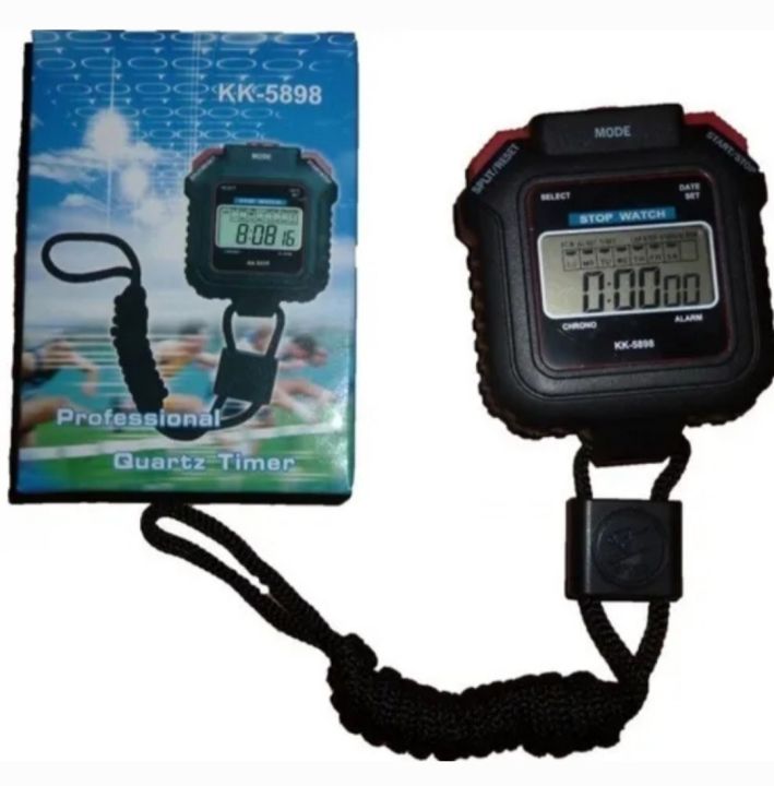 Graigar Kk 5898 Digital Handheld Mini Pocket Stopwatch Timer Sport