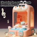 Children Doll Vending Machine Toys DIY Twisted Egg Plush Prizes Vending Mini Claw Doll Machines Birthday Christmas for Kids.
