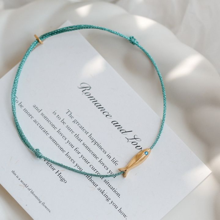 925%20Sterling%20Silver%20Koi%20Fish%20Anklet%20Rope%20for%20Women%20Girl%20Cute%20Fashion%20Summer%20Jewelry%20Dropshipping%20Wholesale%20-%20Image%204