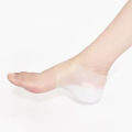 Invisible Height Increase Insoles, Unisex Soft Socks Gel Heel Pads with Arch Support. 