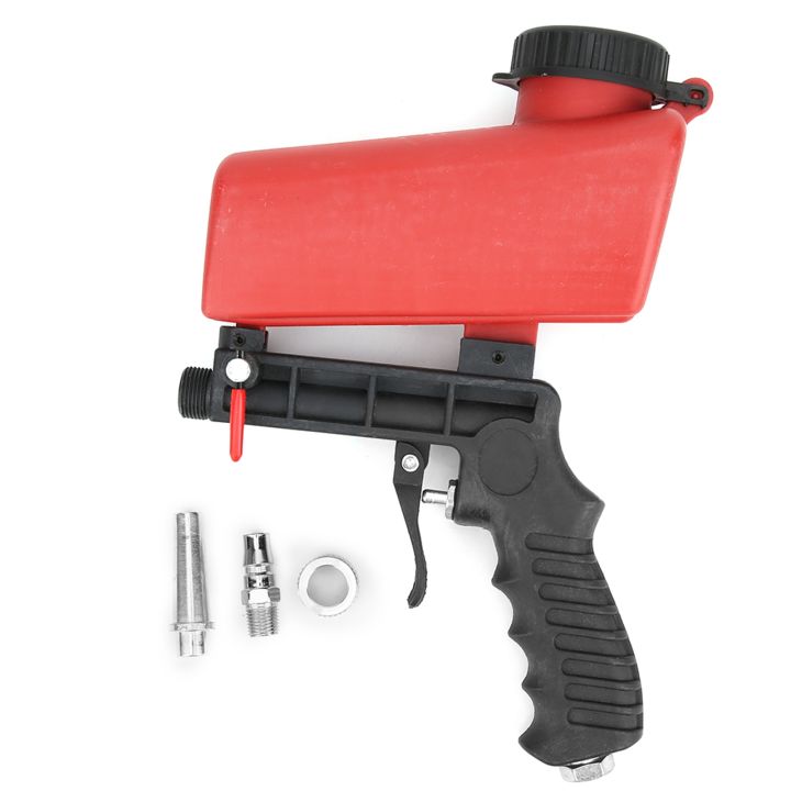Pneumatic Sandblasting  Sand  Pneumatic Sandblasting  Small Handheld Sand  Machine Blasting Tool 90PSI