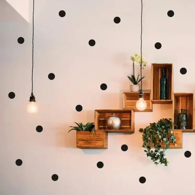 Pack of 120 Dot Circles Polka Dots Circle Wall