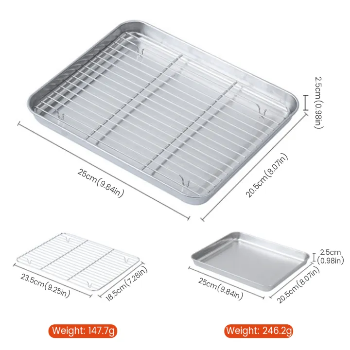Stainless%20Steel%20Baking%20Pan%20Tray%20With%20Wire%20Rack%20Cake%20Baking%20BBQ%20Pan%20Tray%20Plate%20Oven%20Brownie%20Rack%20Cooking%20Roasting%20Grilling%20Tool%20-%20Image%208