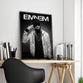 The Famous American Rapper Eminem Classic Anime Poster Fancy Wall Sticker for Living Room Bar Decoration Decor Art Wall Stickers. 