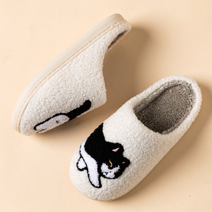 Children's%20Slippers%20Cute%20Cat%20Design%20Indoor%20Winter%20Warm%20Parent-child%20Shoes%20Comfortable%20Leisure%20%20Home%20Shoes%20-%20Image%206