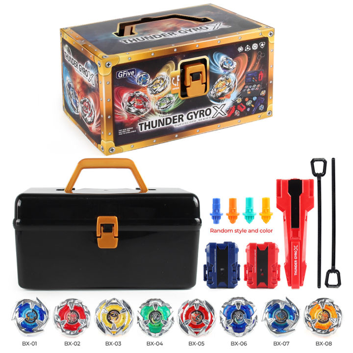BX%20Gyro%20Set%208pcs%20Beys%20Booster%20Spinning%20Toy%20Battle%20Tops%20with%20Launcher%20Storage%20Case%20%20%20Metal%20Fighting%20Game%20-%20Image%205