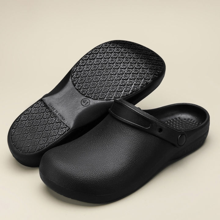 2025%20New%20Fashion%20Men's%20Slip-On%20Half-Mule%20Closed-Toe%20Non-Slip%20Work%20Shoes%20Chef%20Shoes%20Lightweight%20Beach%20Shoes%20Casual%20Men's%20Shoes%20-%20Image%206