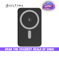 Ultima Boost 10K Mini 10000mAh Wireless Sleek & Compact Powerbank with 22.5W Fast Charging, Magsafe Compatible, Supports PD, QC3.0, 2 Way Charging Dual Ports Power bank for iPhone. 