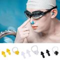 swimming nose clip ear plug Nose clip ear plug swimming water pool accessories pool accessories. 