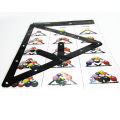 Nine Ball Paper Billiards Stand Positioning Swinging Ball Patch Opening Ball Sticker Strong Adhesive Billiards Sticker. 