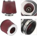 Universal High Performance Red Dry Washable Air Intake Filter. 
