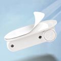 Plastic Door Rod Lock Universal Anti Opening Handle Child and Baby Safety Lock No Drilling Multifunctional Hidden Button. 