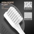 Jianpai Adult Black White Classic Acoustic Electric Toothbrush Adult 5-gear Mode USB Charging IPX7 Waterproof Acoustic Electric.