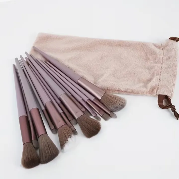 13%20Pcs%20Makeup%20Brush%20Set%20with%20Soft%20Hair,%20Professional%20Cosmetic%20Brushes%20for%20Loose%20Powder,%20Eyeshadow,%20Foundation%20&%20Face%20Makeup,%20Beauty%20Makeup%20Tools%20Kit%20for%20Women,%20Smooth%20Blending%20Brushes%20Set%20for%20Daily%20&%20Professional%20Use%20-%20Image%203