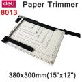 Deli Steel Paper Trimmer B4 / anti Slip Feet/Unique Design/Comfort Hold E8013.