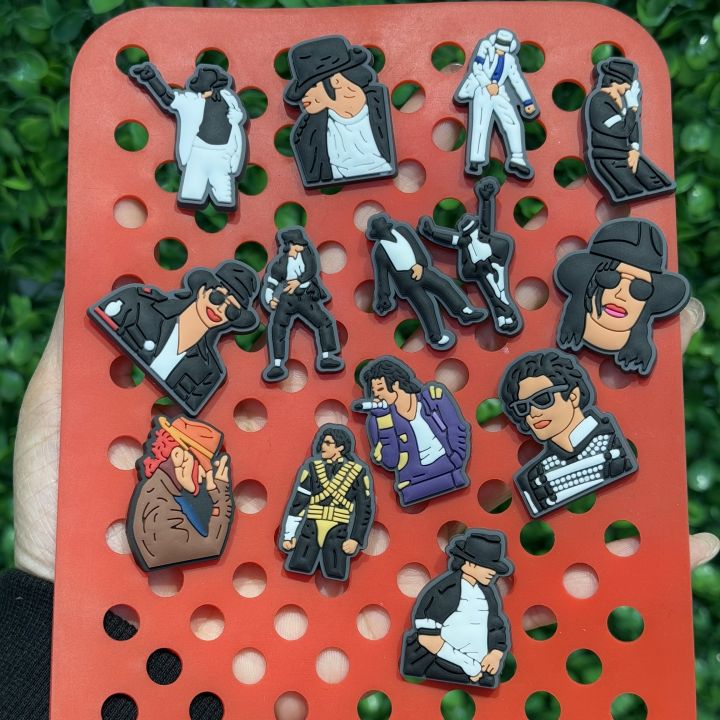 14pcs%20Michael%20Jackson%20Designer%20Style%20Shoe%20Charms%20DIY%20Garden%20Shoe%20Accessories%20Decorations%20for%20Man%20Kids%20Birthday%20%20-%20Image%205