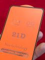 LG V60 ThinQ 5G HD Tempered Glass Screen Protector - Full Coverage, Anti-Drop, 9D HD Protection. 