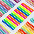 3000 Sheets Color Stickers Transparent Fluorescent Index Tabs Flags Sticky Note Page Bookmark School Office Supplies Stationery.
