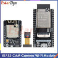 Repair Version ESP32 CAM Camera Module ESP32-WROVER Board Camera Wi-Fi Bluetooth Module for Arduino IDE C Python Code OV2640. 