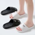 Eva Soft Sole Chunky Platform Slippers Women 2024 Summer Thick Sole Cloud Slides Beach Sandals Woman Non-Slip Outdoor Flip Flops.