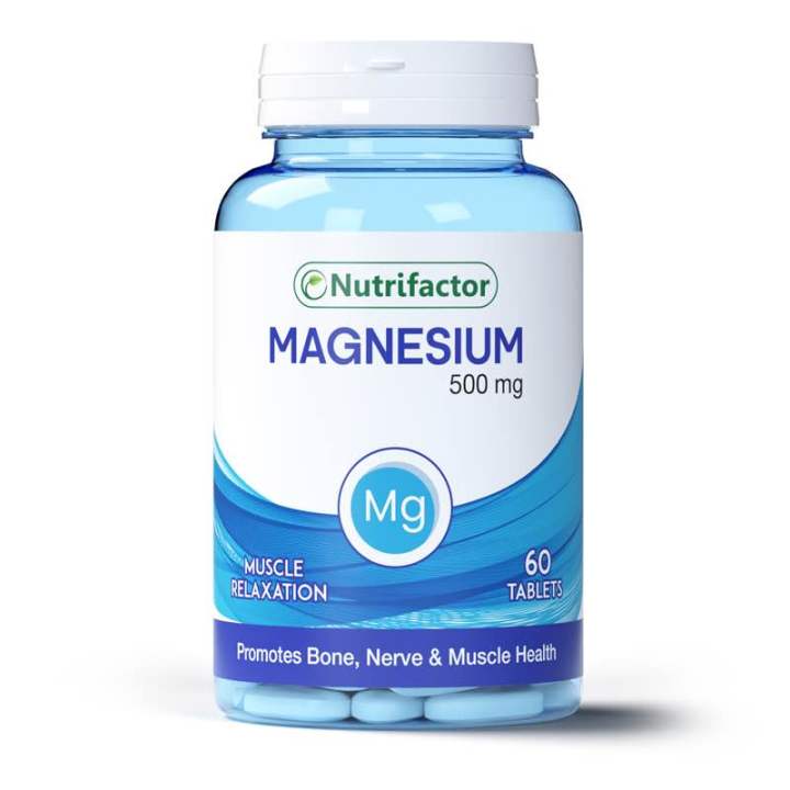 Nutrifactor Magnesium 500mg 60s Tablets || Buy Original Magnesium