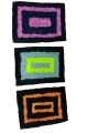 Cloth floor carpets 3pcs set best price. 