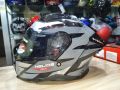 STUDDS HELIOS D2 BLACK/GREY FULL FACE HELMET. 