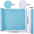 51 x 11.8 Linen Book Cloth Blue for Books Binding Fabric Surface Paper Backed Bookcover Densely Woven Cloth Books Album. 